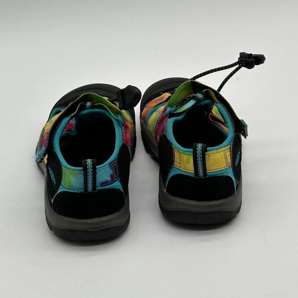 KEEN Big Kid's Youth Rainbow Tie Dye Newport H2 Waterproof Sandals size 2 - Picture 5 of 9